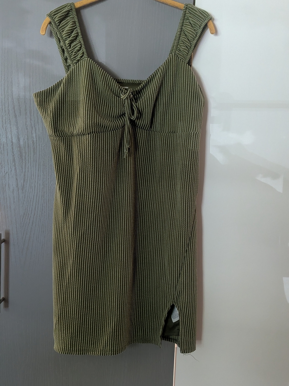 Y2K Ribbed Mini Dress